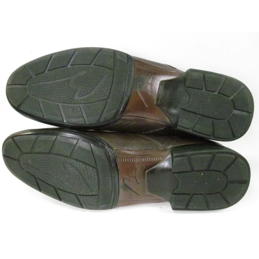 Bacco Bucci Leather Slip On Loafer Shoes Size 9